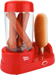 Jocca hot dogi masin | Mahutab 6 vorsti | Integreeritud leivasoojendaja | 350W | 28 x 25 cm (A-klassi)