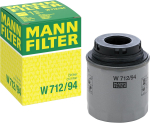 MANN-FILTER W 712/94 Spin-On Oil Filter (A+ Grade)