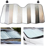 Auto esiklaasi p&auml;ikesekaitse p&auml;ikesekaitse kuumakaitse kokkupandav 130 cm x 60 cm (A HINNE)