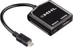 Hama MHL (mobiilne k&otilde;rglahutusega) adapter