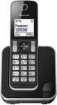 Panasonic KX-TGD310 digitaalne juhtmeta telefon, must (ilma akuta)