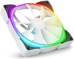 NZXT AER RGB 2-140mm - HF-28140-BW - Advanced Lighting Customizations - Winglet Tips - PWM RGB LED Fan - Single (Lighting Controller REQUIRED AND NOT INCLUDED) - White