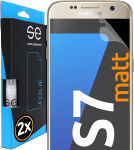 Peegeldusvastase kattega karastatud klaasist kaitsekile Galaxy S7-le (2 tk.). Matt