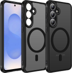 iVoler Samsung Galaxy S25+ 5G/S25 Plus 5G magnetiline &uuml;mbris, &uuml;hildub MagSafe&rsquo;iga, l&auml;bipaistmatu matt tagak&uuml;lg