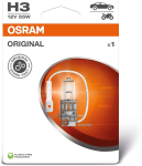 OSRAMi Original Line H3 halogeen-esilaternapirn &ndash; 12 V, 1 tk (A+ klass)
