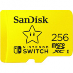 SanDisk microSDXC 256GB m&auml;lukaart, litsentseeritud Nintendo Switchile &ndash; SDSQXAO-256G-GNCZN