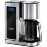 Russell Hobbs Filter kohvimasin, Elegance (10 tassi, klaastass 1,25L, Hoida soojas, 1600W)