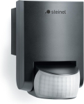 Steinel liikumisandur, must, &otilde;ue/sise, 130&deg; infrapunaandur, max ulatus 12 m, IP54 (IS 130-2)