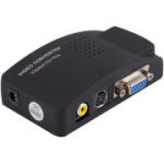 Videoadapteri muundur AV, RCA, S-Video ja VGA monitori/arvutiprojektorite vahel