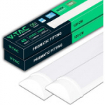 V-TAC LED m&auml;rgruumi valgusti 120cm - 40W 4300 luumenit IP20 soe valge 2 tk