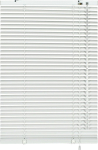 Deco Company alumiiniumist rulood, puurimist mittevajav, valged, 80 x 130 cm