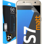 Peegeldusvastase kattega karastatud klaasist kaitsekile Galaxy S7-le (2 tk.). Matt