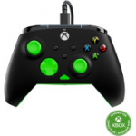 Turtle Beach Rematch Core musta ja rohelise v&auml;rvi juhtmega m&auml;ngukontroller Xbox Series X v&otilde;i S, Xbox One ja Windowsi arvuti jaoks