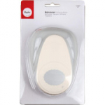 Rayher kujundauguraja &ndash; ovaalne dekoratiivse servaga, 8 cm, paberile kuni 200 g/m&sup2;