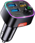Syncwire FM-saatja Bluetooth 5.3 autolaadija 48W (PD 36W ja 12W), juhtmevaba raadiovastuv&otilde;tja, LED-ekraan 64GB USB-m&auml;ngija