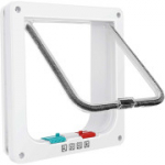 Turvaline lemmikloomauks neljasuunalise lukuga, iga ilmaga 2 x 19 x 19,7 cm