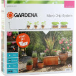 Gardena 13001-20 Praktiline alustuskomplekt M-pottidele tilkniisutuss&uuml;steemiga (ainult kaks voolikut!!)