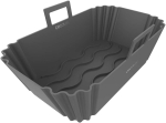 Cecotec Cecofry TwinBucket &uuml;mmargune silikoonist k&uuml;psetusvorm, 22,5 x 13 x 8,6 cm, BPA-vaba, temperatuuril -40 &deg;C kuni +250 &deg;C.