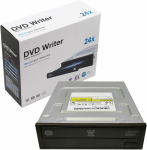 HP Hitachi-LG 24x SATA DVD-RW seade, must