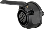 HELLA 8JB 005 949-011 13-kontaktiline haagise pistikupesa (A+ klass)