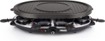 Princess Party Raclette Grill 8 ovaalse plaadiga, 1200 W, must (A klass)