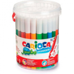 Carioca Jumbo pestavad viltpliiatsid lastele, 50 tk