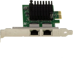 KALEA-INFORMATIQUE PCIe v&otilde;rgukaart &ndash; kahekordne 2.5GbE RJ45 porti
