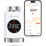 SALCAR radiaatori termostaat, nutikas LCD-ekraan, juhtmega, (TRV801W)