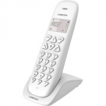 Lauatelefoni juhtmeta telefon Logicom Vega 150, valge (patareid ei kuulu komplekti)