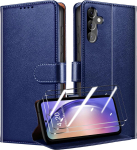QHOHQ &uuml;mbris Samsung Galaxy A54 5G mobiiltelefonile koos 2 karastatud kaitseprilliga