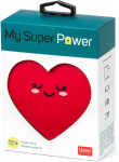 Legami kaasaskantav laadija, laetav aku, 9 &times; 10,6 cm, Tema Heart, USB/Micro USB laadimiskaabel kaasas, t&auml;islaadimine 4 tunniga, maht 4800 mAh