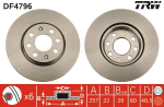TRW DF4796 pidurikettad (paar) (A+ GRADE)