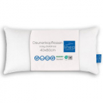 B&ouml;hmerwald Comfort padi, 40 &times; 80 cm, 70% suled / 30% udusuled, t&auml;idise kaal: 500 g, valge