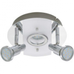 Briloner 2292-038 &ndash; LED-kohtvalgusti SPLASH 2xGU10/3W/230V + 1xLED/5W