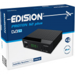 EDISION Proton S2 Plus satelliitvastuv&otilde;tja (Full HD, DVB-S2, FTA)