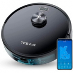 Tesvor S4 robottolmuimeja LiDAR-lasernavigatsiooniga, kosmosehall