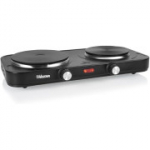 Tristar KP-6152 kaasaskantav kaheplaadiline pliit 2500W valge (B-klassi)