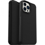 OtterBox 77-85814 &bdquo;Strada Premium&ldquo; nahast p&otilde;rutuskindel kate kahe kaarditaskuga iPhone 13 Pro Max/12 Pro Max jaoks, must