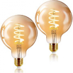 Vintage E27, E27 LED lambipirnid (2 tk.)