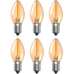 Mini DoRight 0,5 W LED h&otilde;&otilde;gniidiga pirn C7 E14 &uuml;lisoe valge 2200K 4W