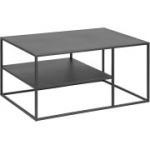 AC Design Furniture Nino Industrial stiilis metallist diivanilaud, lihtne kokku panna, 90 x 45 x 60 cm