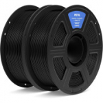 ELEGOO PETG 3D-printeri filament 1.75 mm must 2 kg, m&otilde;&otilde;tet&auml;psus +/- 0.02 mm, 1 kg pool (2.2 lbs)