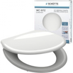 SCH&Uuml;TTE Toilet seat with Soft Close system