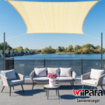 vidaXL Telk 2x3,5 m Kreem