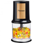 Elektriline hakkija Bestron, 500 ml, 400 W, Black & Wood kollektsioon, v&auml;rv: must/puit