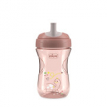 Chicco treeningtass 12M+, roosa, lekkekindel