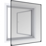 Windhager Magnetiline putukav&otilde;rk, paigaldamine ilma t&ouml;&ouml;riistadeta, antratsiit, 100 x 120 cm, 04301