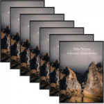 Set of 6 Kollyseek photo frames measuring 50 x 70 cm.