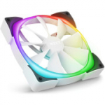 NZXT AER RGB 2-140mm - HF-28140-BW - Advanced Lighting Customizations - Winglet Tips - PWM RGB LED Fan - Single (Lighting Controller REQUIRED AND NOT INCLUDED) - White