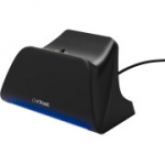 Trust GXT 255 PS5 kontrolleri laadija, kiirlaadimine, LED-valgustus, libisemiskindel alus, USB-C&ndash;C kaabel komplektis, must
